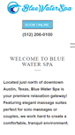 Mobile Screenshot of bluewaterspaaustin.com